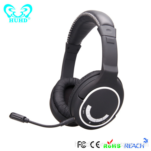 2.4g wireless gaming headset with detachable MIC, professional gaming headphone wireless